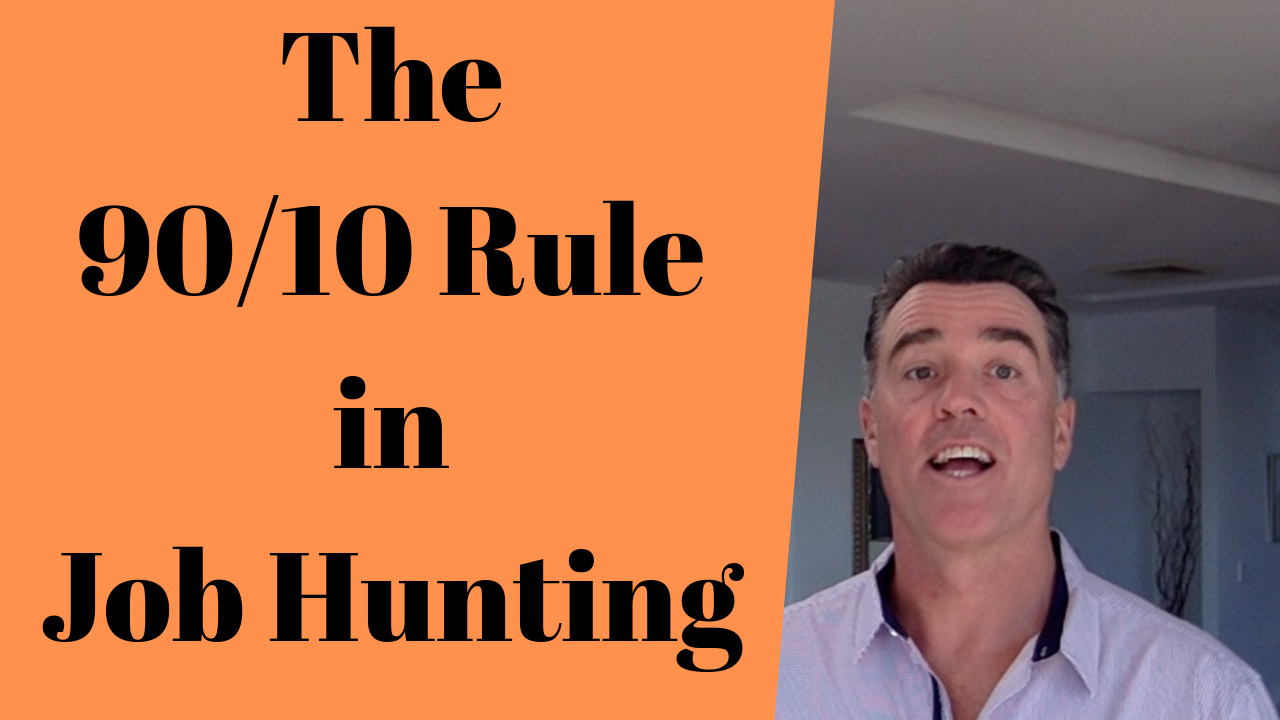 The 90/10 Rule… in job hunting (and how to win over your…